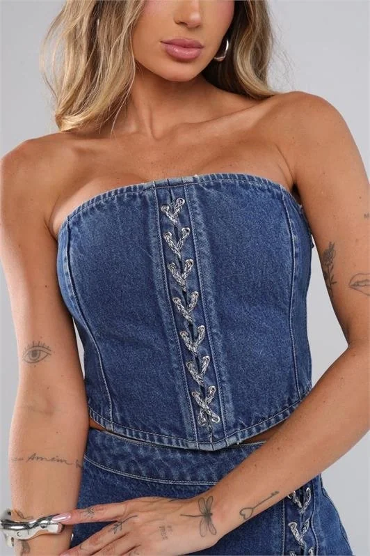 Cropped Jeans Tomara que Caia