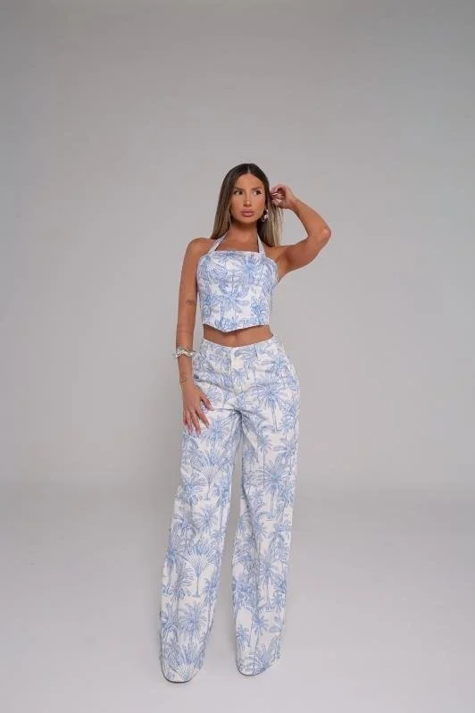 Calca Pantalona Jeans