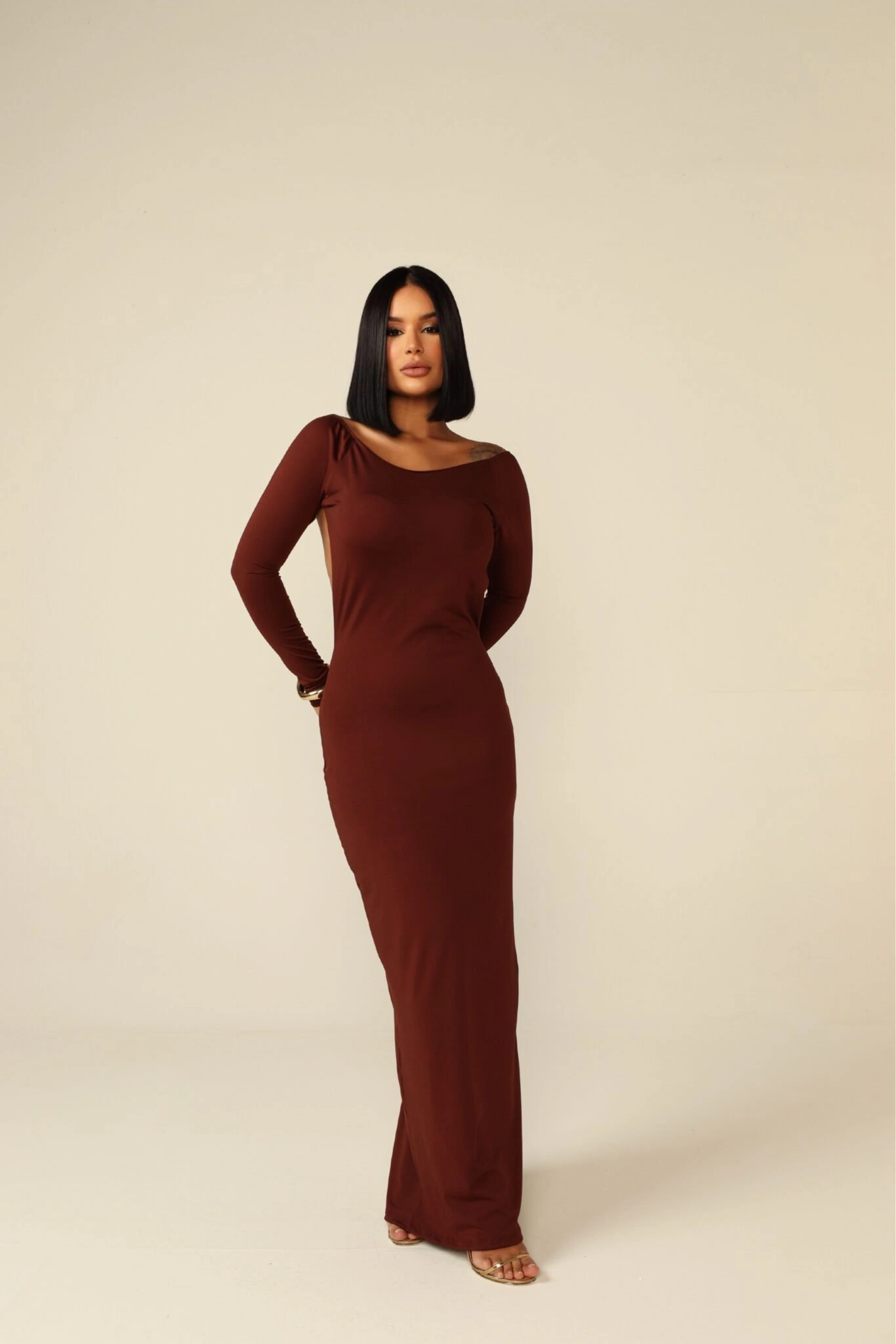 Vestido Longo e Costas Nua Bia — vista 2